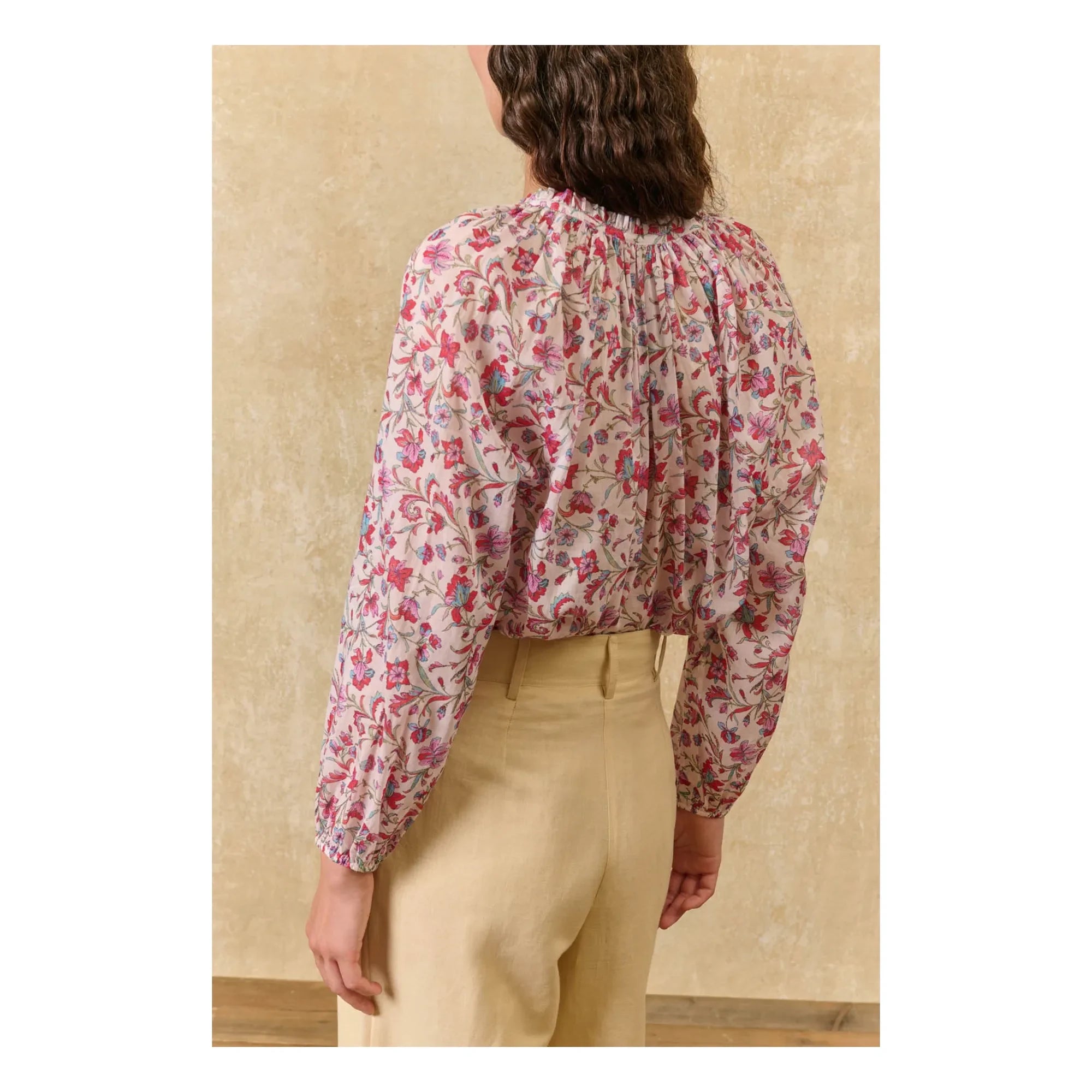 Louise Misha - Federica Linen and Cotton Pants | Ivory