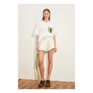 Alémais - Toucan Organic Cotton T-Shirt | White