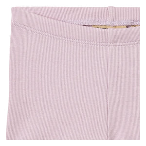 Wheat - Baby Shorts aus Bio-Baumwolle mit Rippbündchen | Lavendel