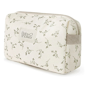 Babyshower - Camila Olive Cosmetic Bag | Ecru