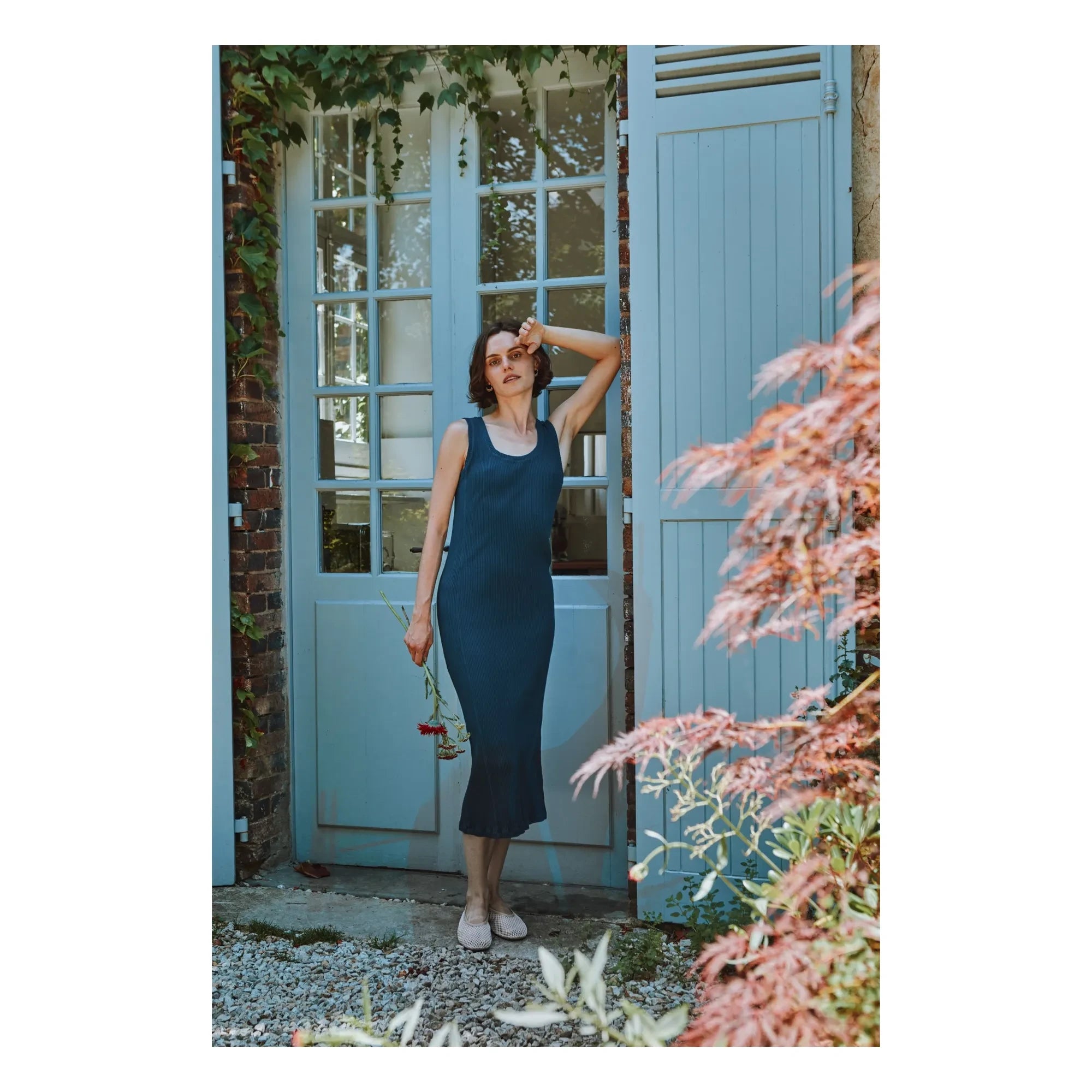 Poudre Organic - Kleid Féve | Marine