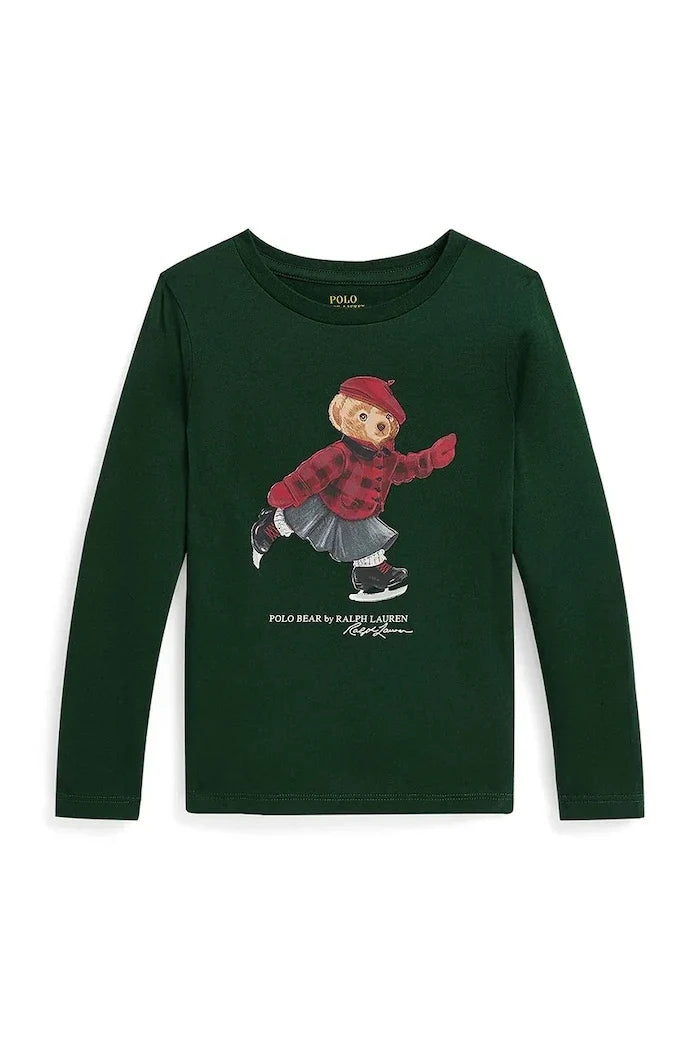 Polo Ralph Lauren Uzun Kollu Çocuk Bluzu