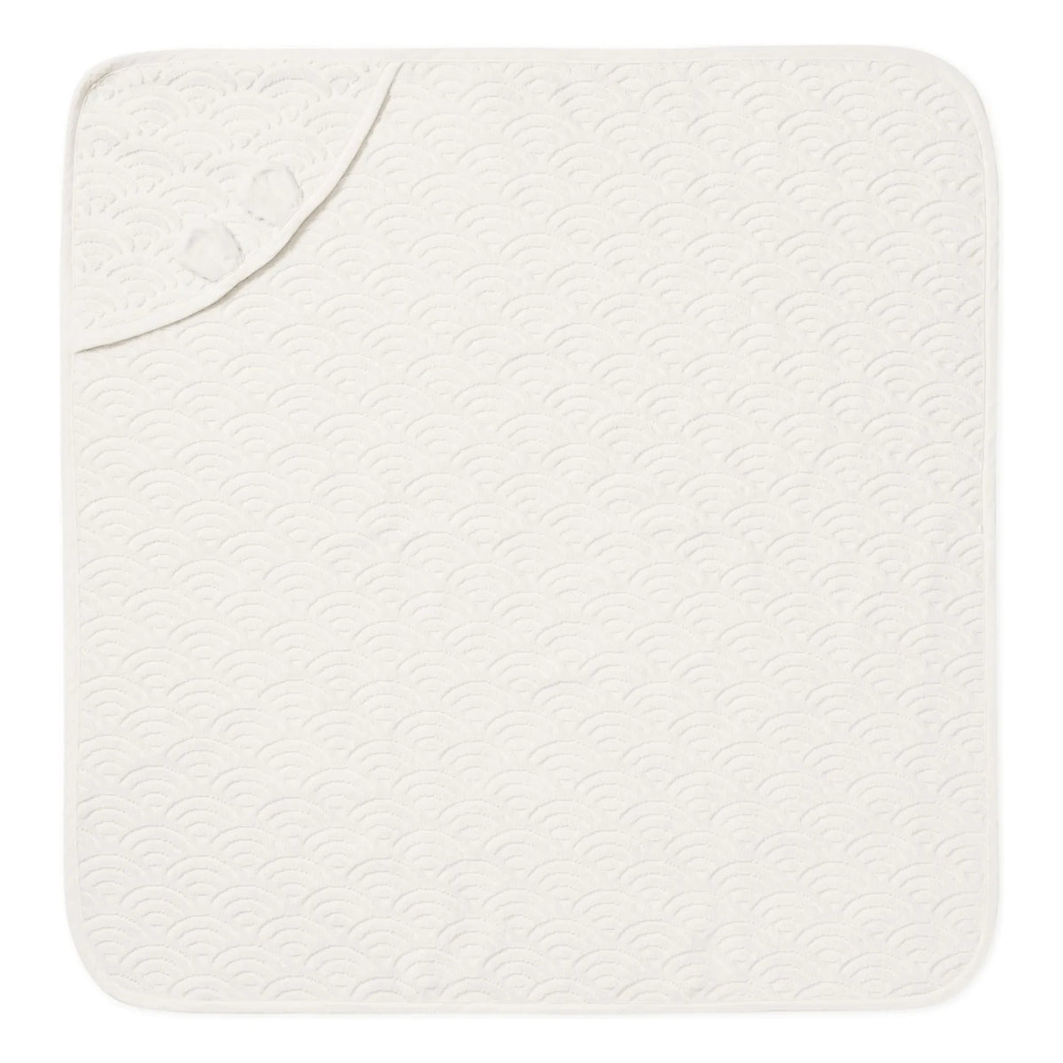 Cam Cam - Bathrobe poncho | White