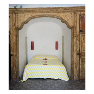 The Socialite Family - Monastico Bedspread, Lisa Corti x The Socialite Family | Yellow