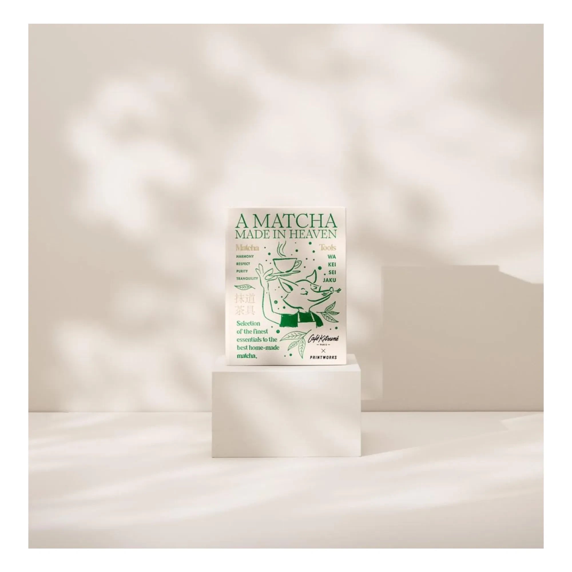 PrintWorks - Matcha Aksesuar Seti - Printworks x Café Kitsuné