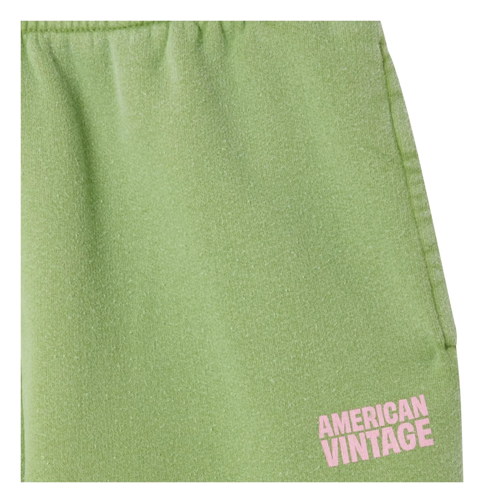 American Vintage - Plizzy Pamuk Jogger | Soluk Yeşil