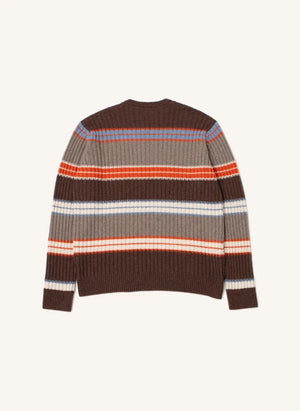 Edmmond Studios - Maglione a righe | Marrone