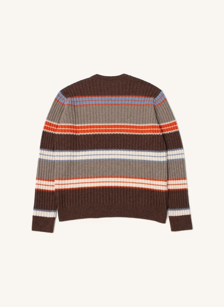 Edmmond Studios - Maglione a righe | Marrone