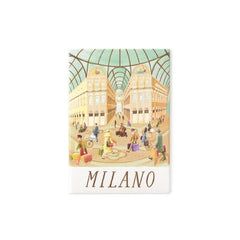 Legami - Milan İllüstrasyonlu Magnet - Dünya Şehirleri Koleksiyonu