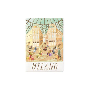 Legami - Milan İllüstrasyonlu Magnet - Dünya Şehirleri Koleksiyonu