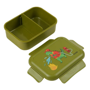 Trixie - Lunch Box Clips Fireman Mr. Dino | Green