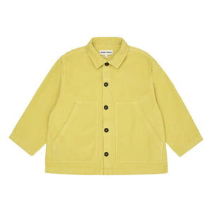 Main Story - Overshirt aus Bio-Baumwollsamt | Gelb