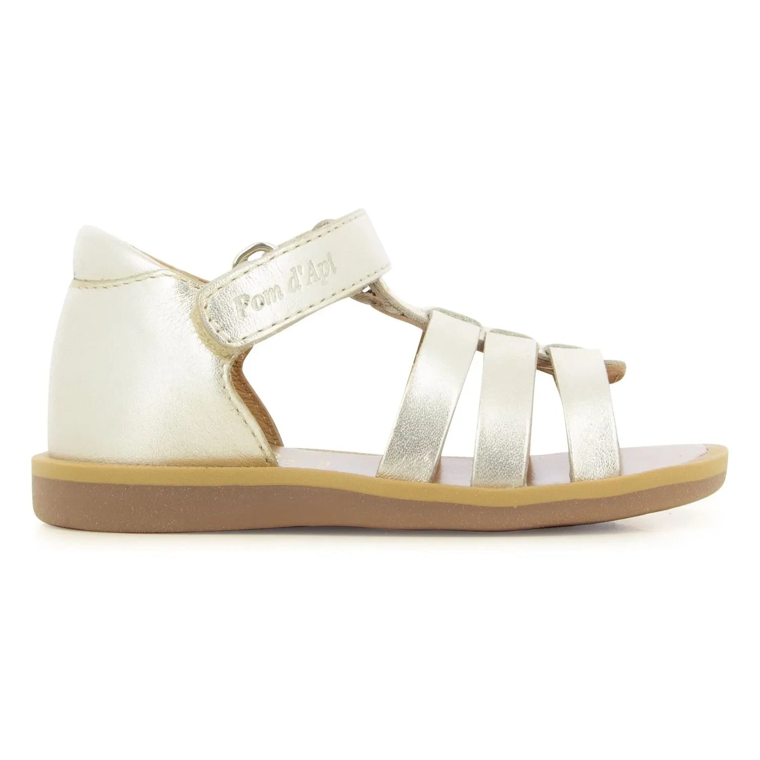 Pom d'Api - Poppy Strap Sandale | Gold