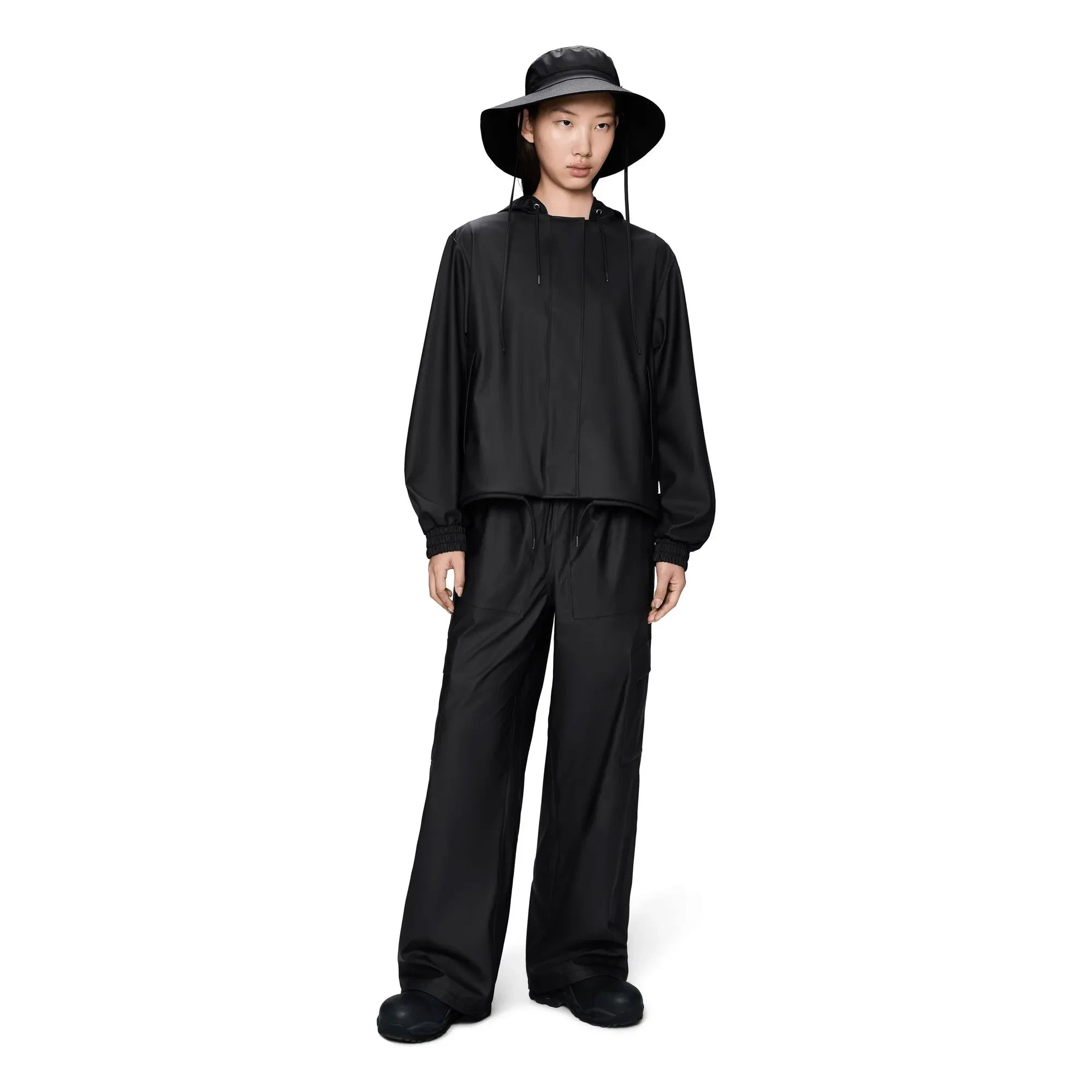 Rains - String Jacket W3 | Siyah