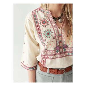 Maison Hotel - Choti Holi Nimirta Bluse | Ecru