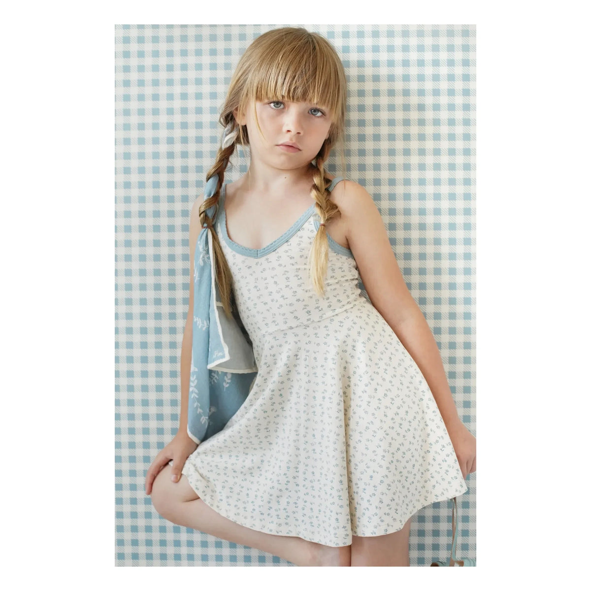 Soor Ploom - Vestido Pixie Fleurie | Blanco roto