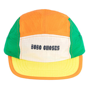 Bobo Choses - Renk bloklu şapka | Turuncu