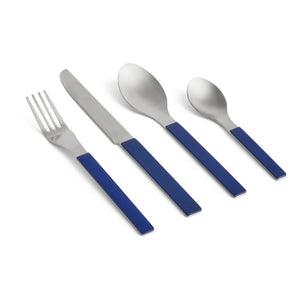 Hay - Muller Van Severen 4-teiliges Besteckset - 4-teilig | Marineblau