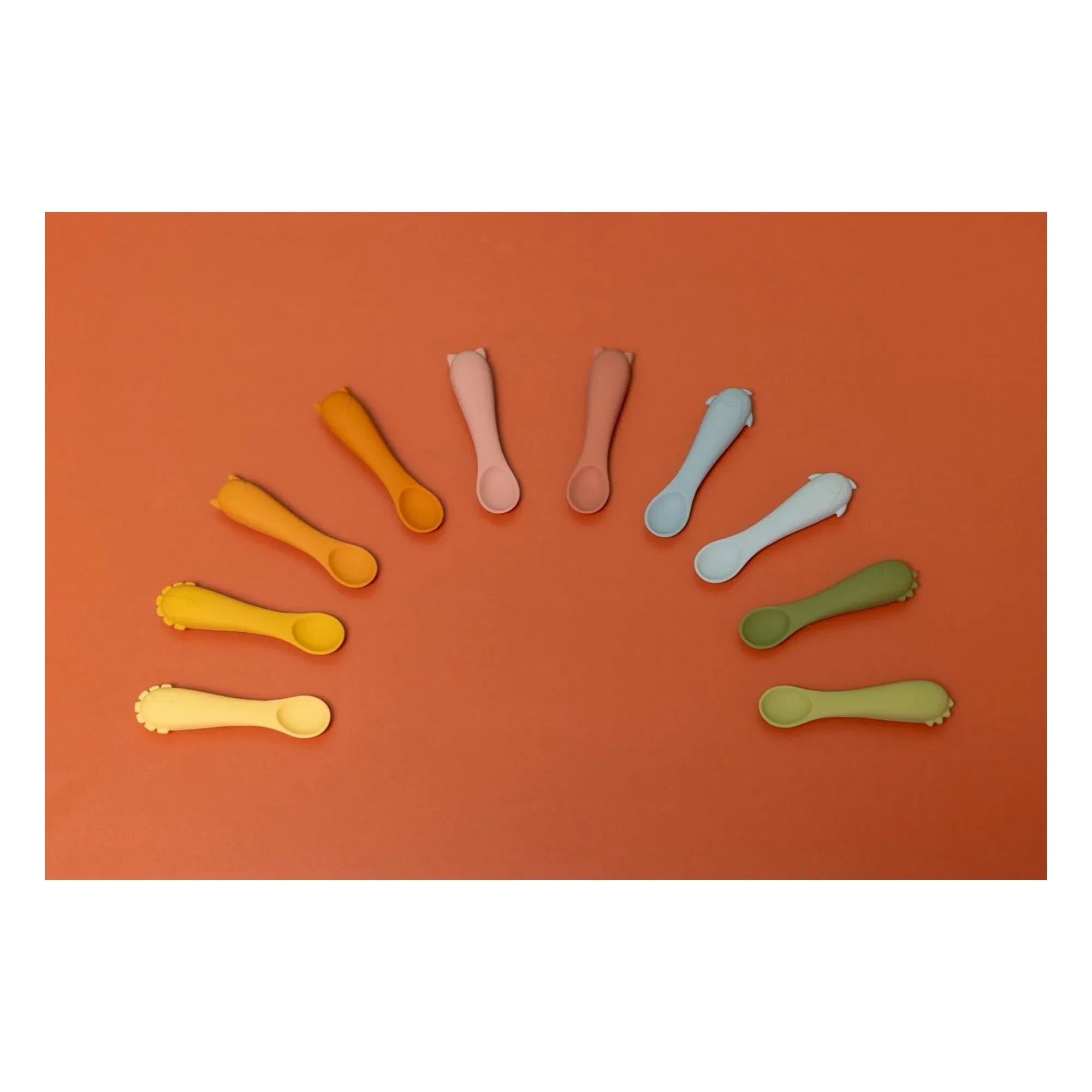 Trixie - Cucharas para bebés Sra. Gato - Set de 2 | Rosa