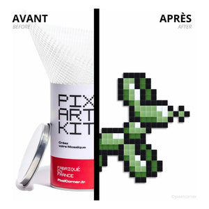 Pixel Corner - Pixel Art Kit - Balloon | Green