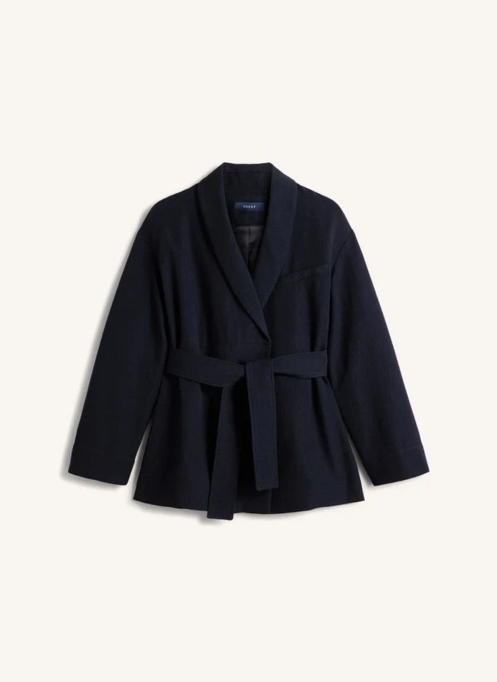 Soeur - Côme Wolle Jacke | Dunkelblau