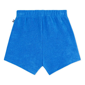 Petit Bateau - Uni terry şort | Royal mavi