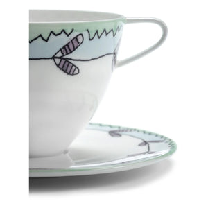 Serax - Blossom fincan ve tabak, Marni için Serax - 2'li Set | Blossom