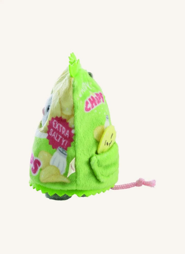 Nici - His Cips Kostümlü Nibbli Peluş Oyuncak | Gri