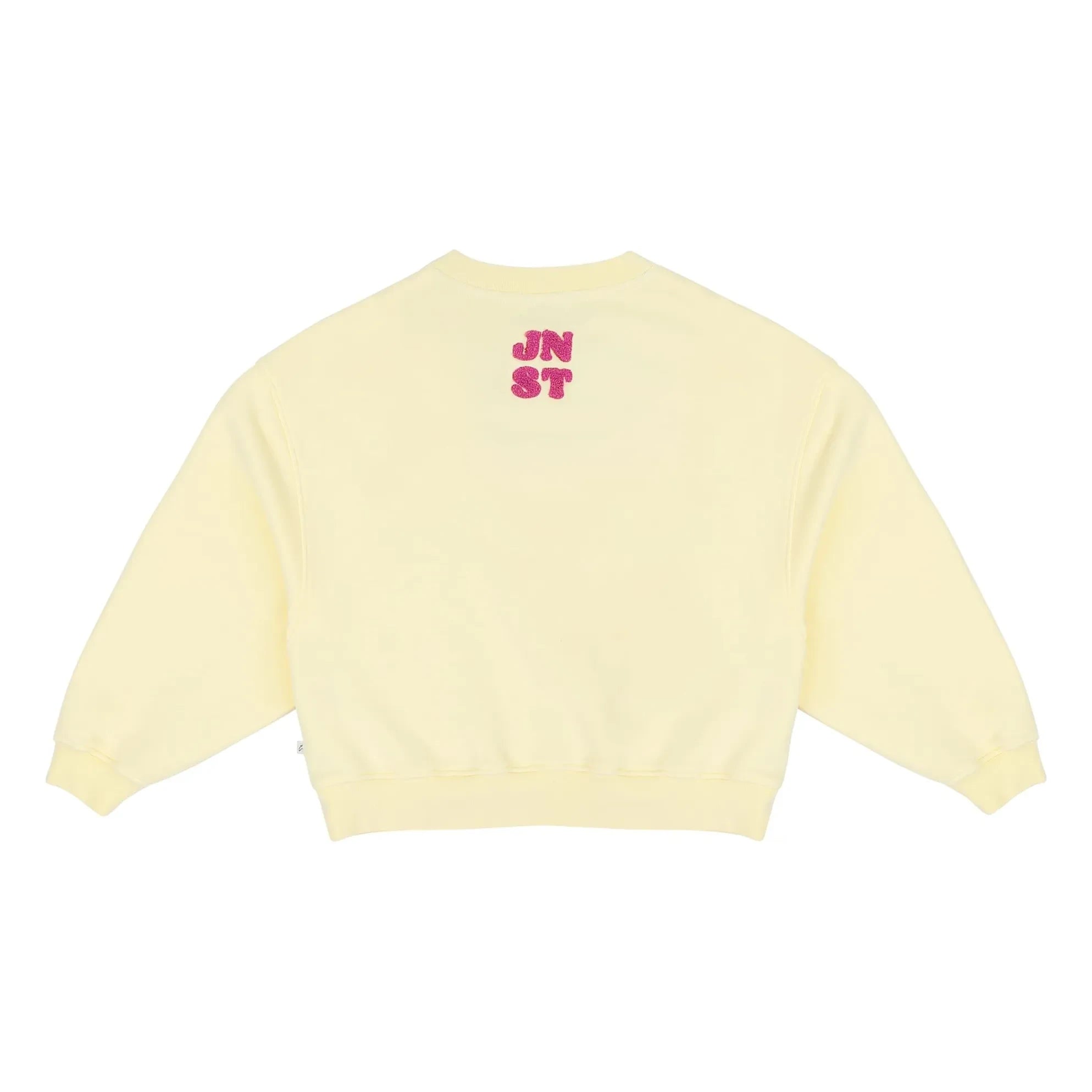 Sudadera Jenest - Tammie de algodón orgánico | Amarillo pálido