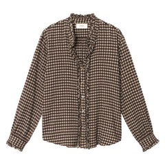 Xirena - Amélie Cotton Blouse | Brown