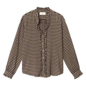 Xirena - Amélie Cotton Blouse | Brown