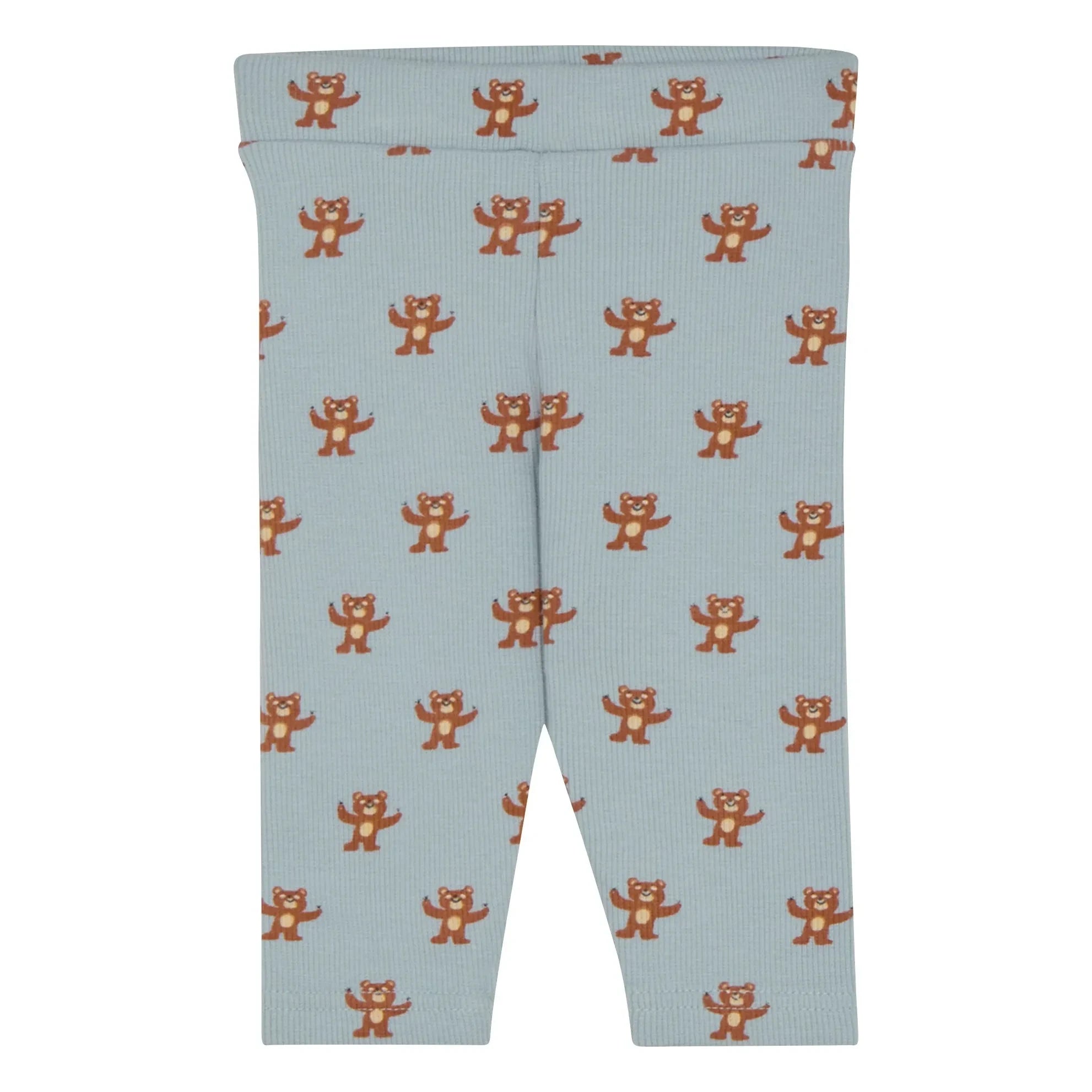 The Campamento - Teddy Bear Ribbed Tayt | Açık mavi