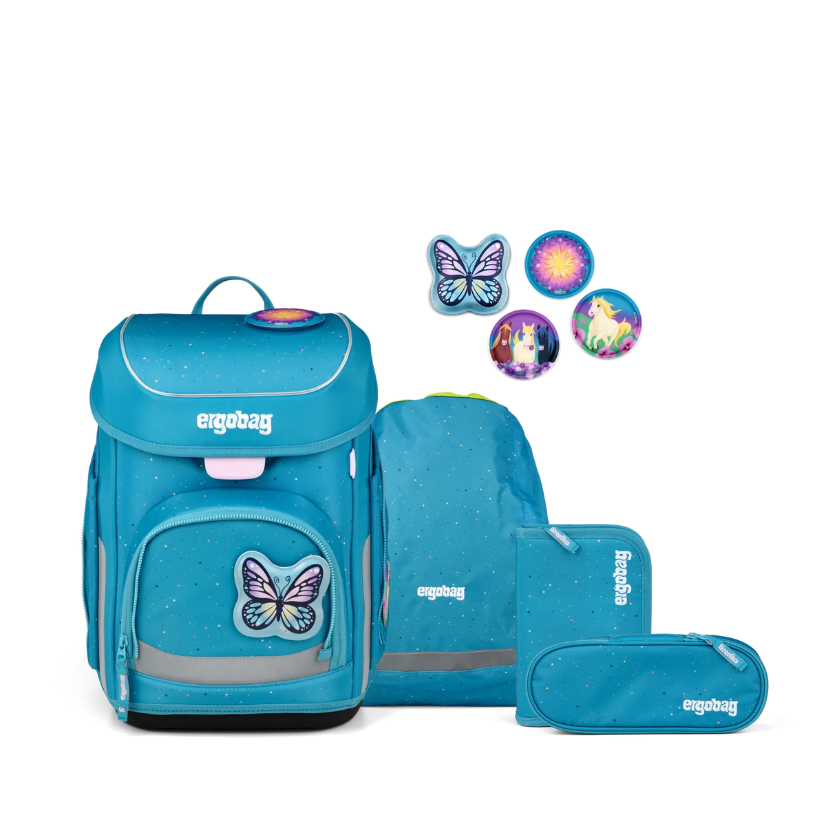 Ergobag - Okul Çantası Seti cubo Butterflybear