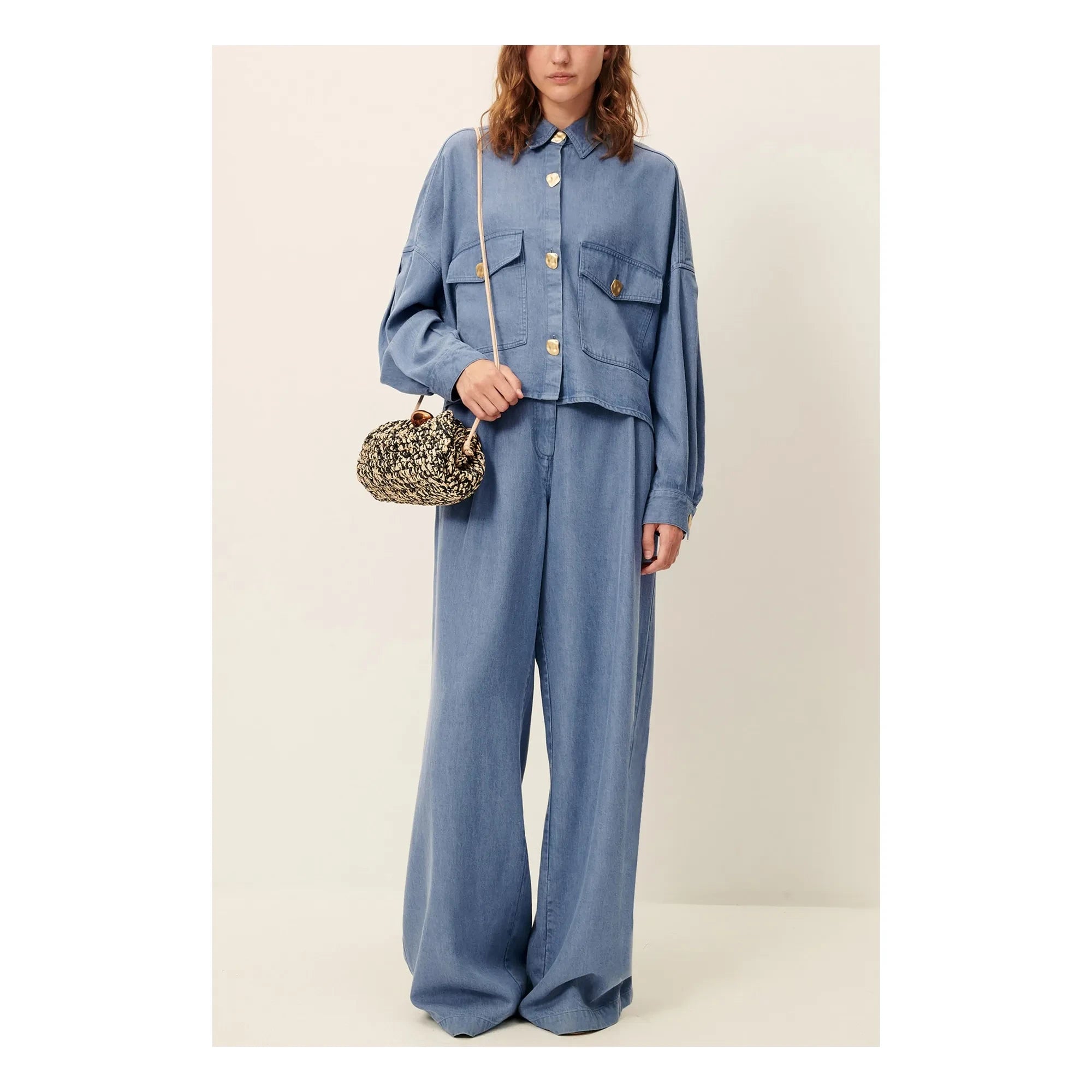 Sessùn - Balanca Hemd | Blau