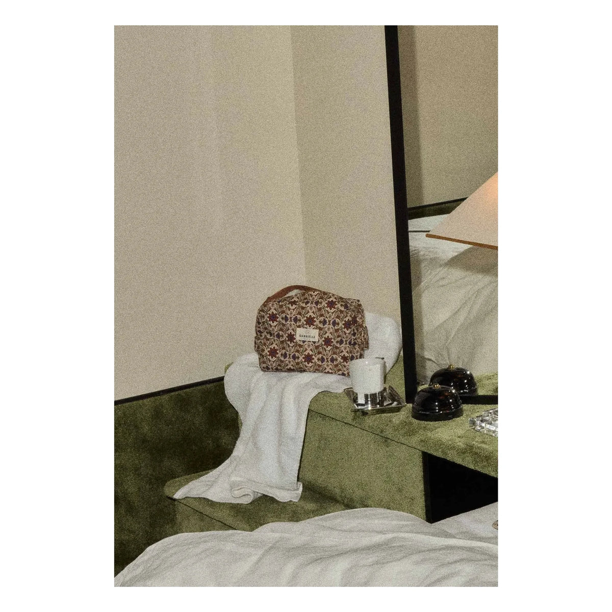 Gabrielle Paris - Neceser de algodón | Bijou Rubis