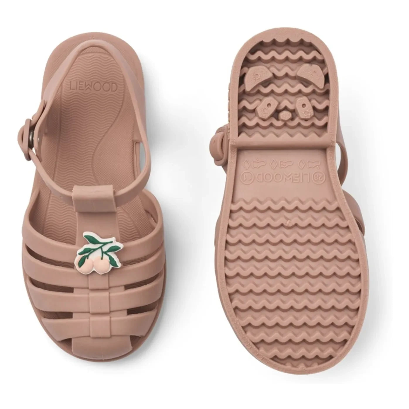 Liewood - Sandaletler Bre Charms Pêches | Toz Pembe