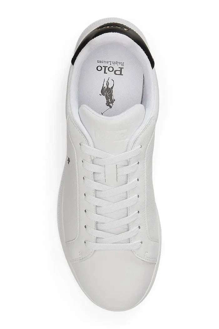 Zapatillas Deportivas De Cuero Polo Ralph Lauren Hrt Crt Sig