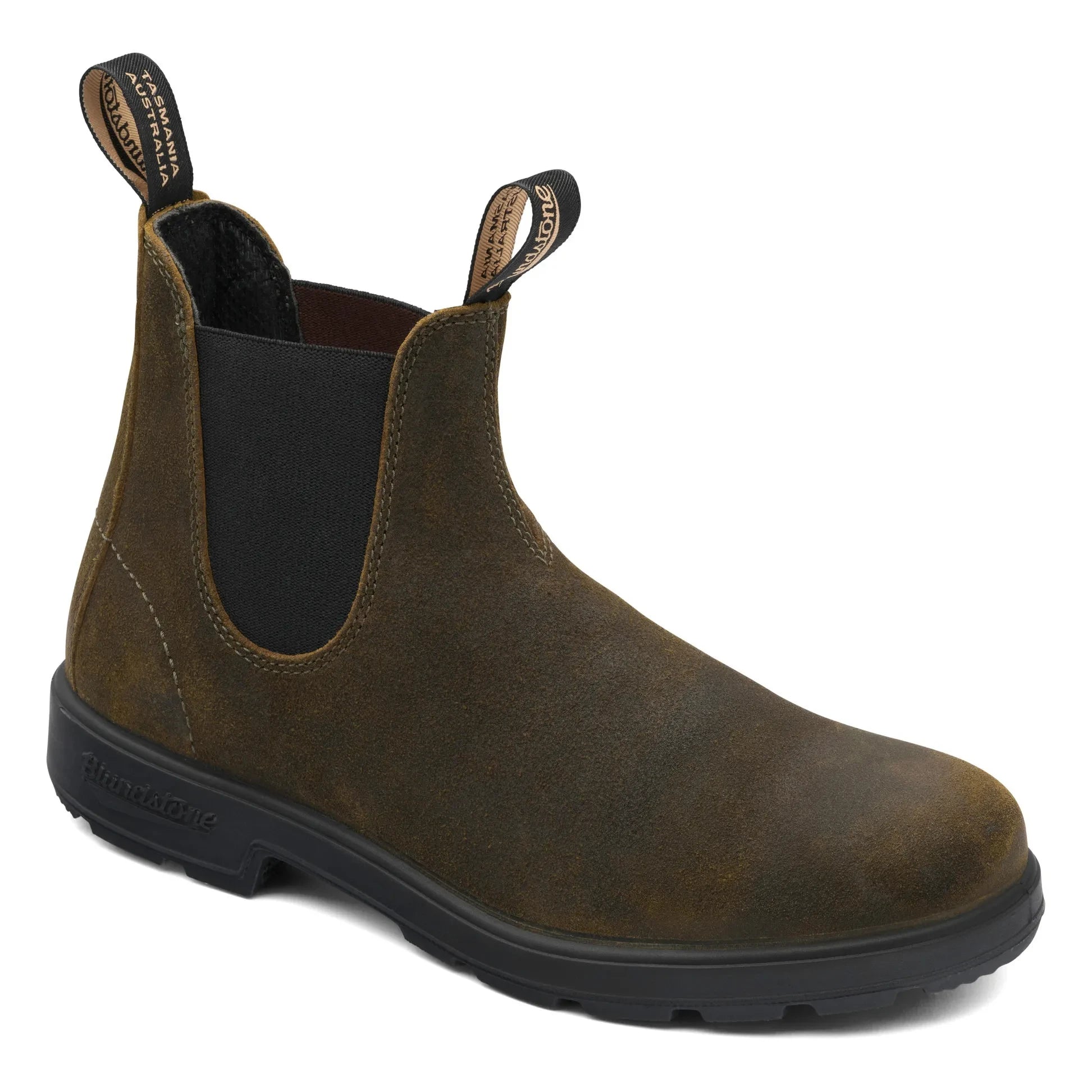 Blundstone - Orijinal Süet Chelsea Çizmeler - Yetişkin Koleksiyonu | Zeytin yeşili