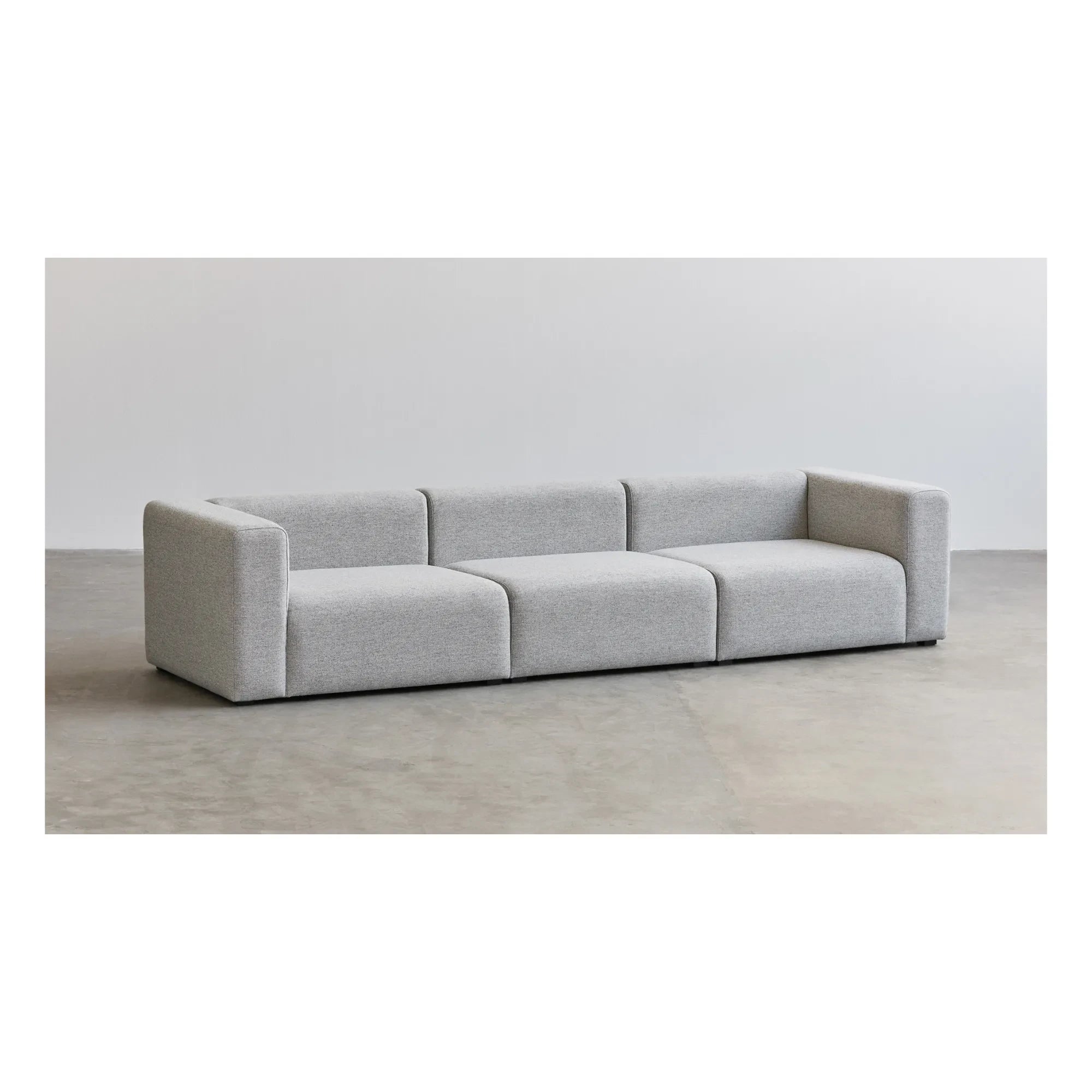 Hay - Mag 3-Sitzer Sofa Kombination 1 | Hellgrau