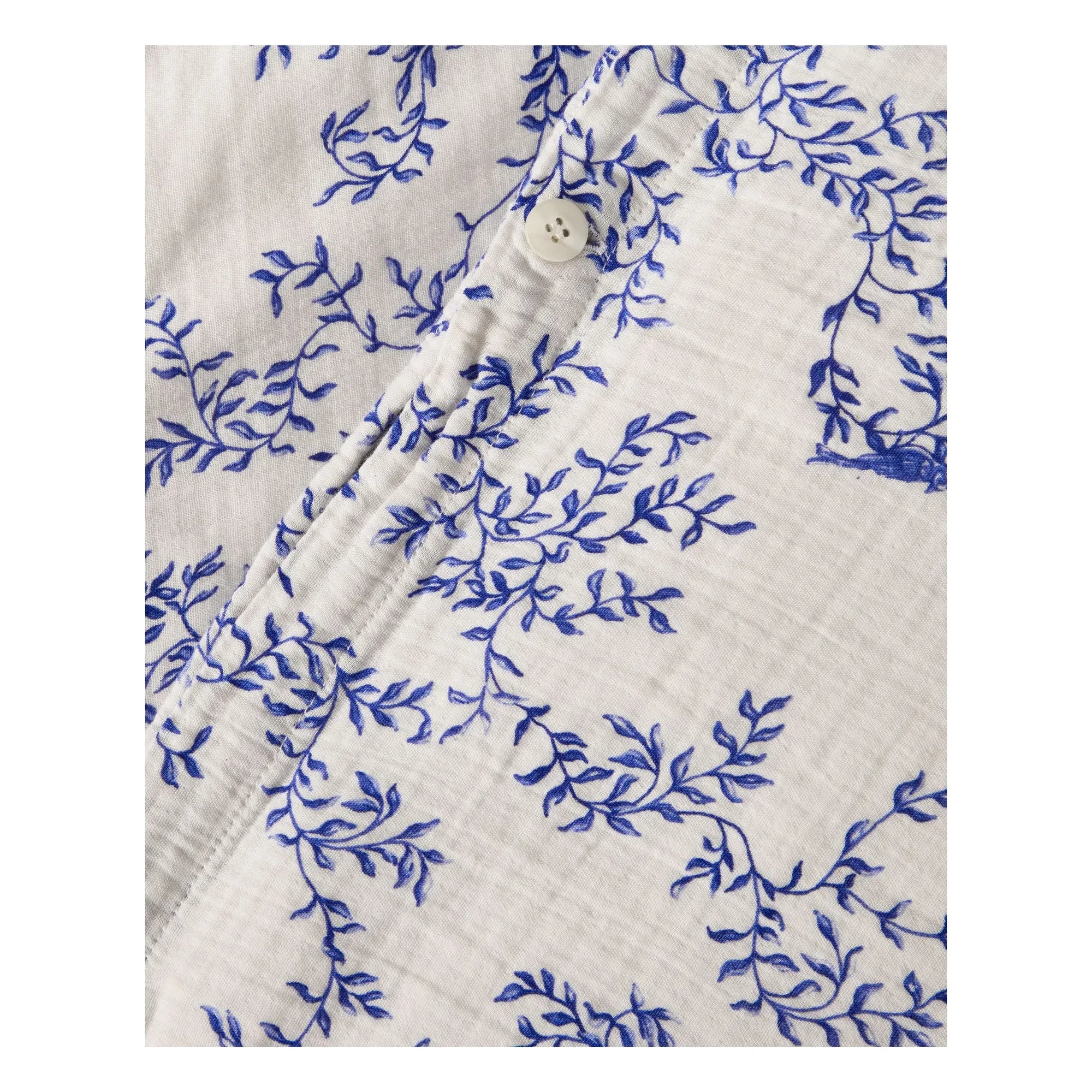 garbo&friends - Cotton Muslin Jardim Quilt Cover | Cobalt