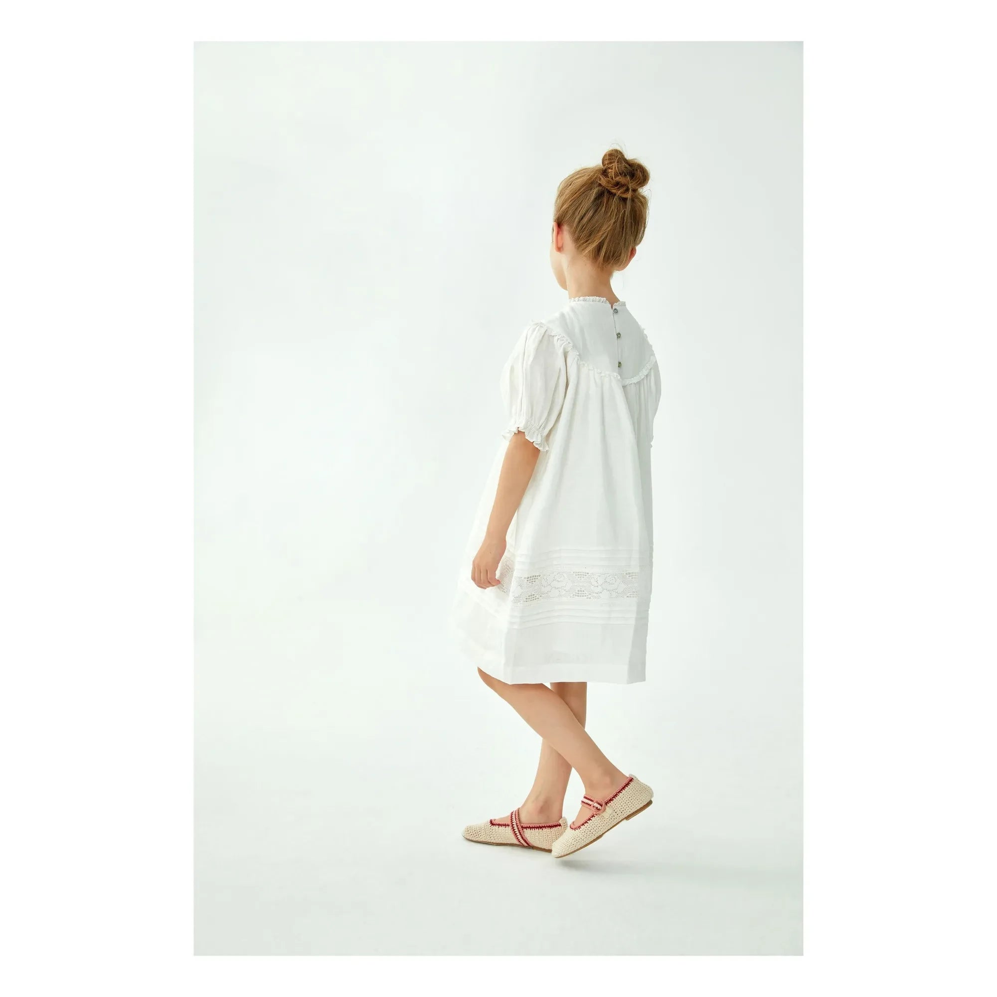 C'era Una Volta – Kaya-Kleid | Weiß