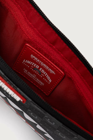 Sprayground - Paris’teki Köpek Balıkları Siyah Omuz Çantası 910B9318NSZ