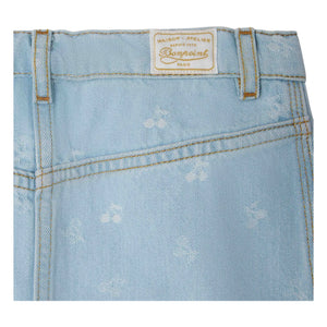 Bonpoint - Tison Cerises Jeansrock | Hellblau