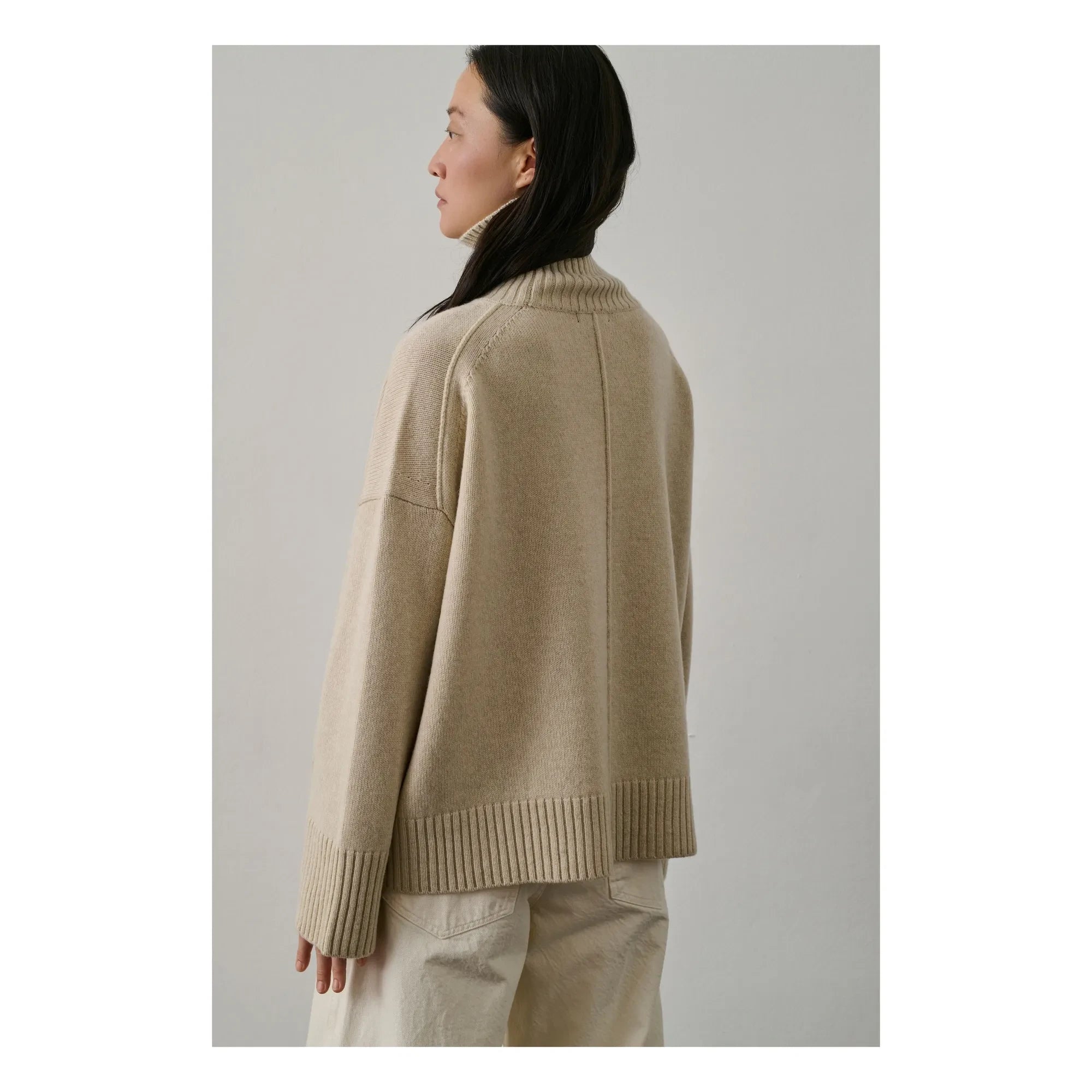 Soeur - William Merino Yün Kazak | Heather white