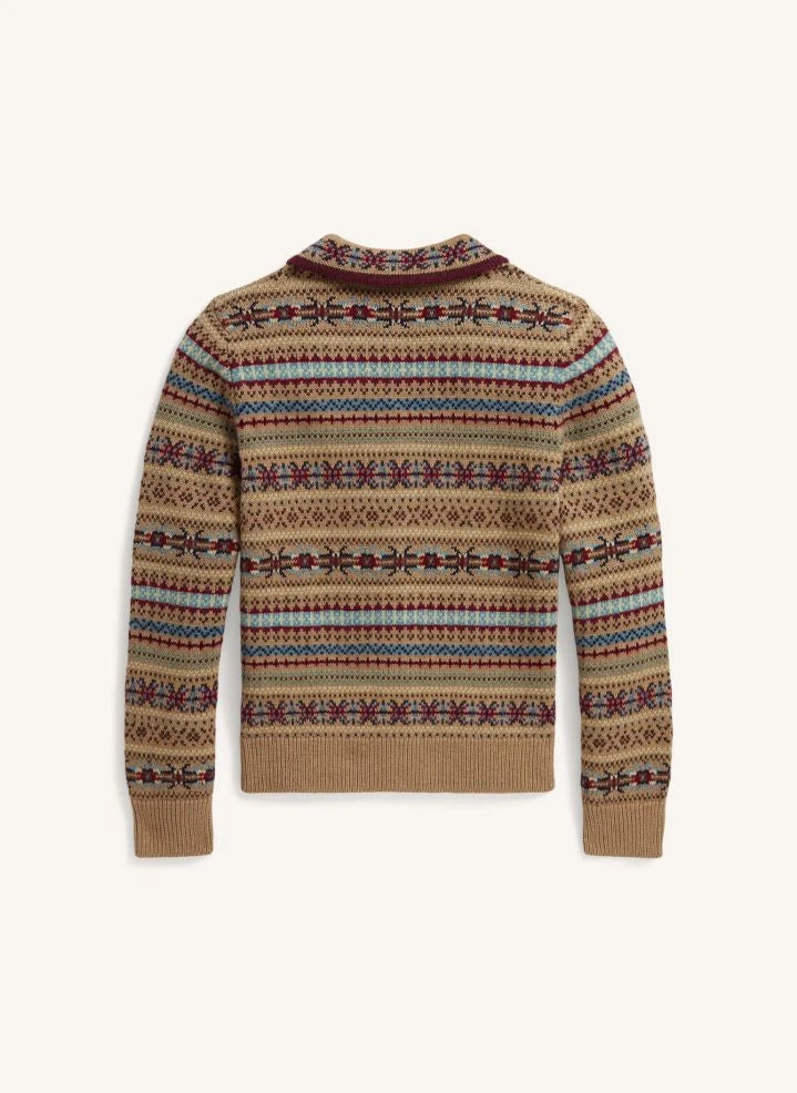 Ralph Lauren - Cárdigan jacquard | Marrón