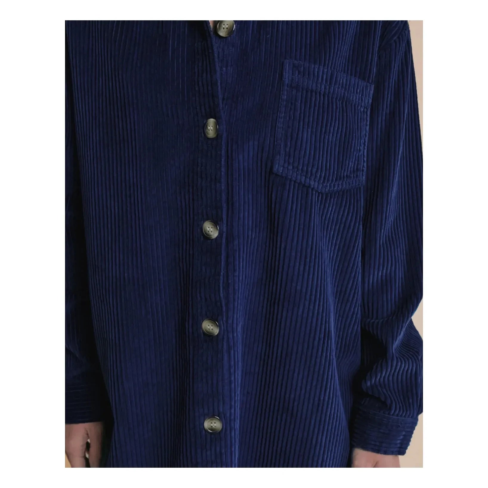 Emile et Ida - Equinoxe Velours elbise | Lacivert