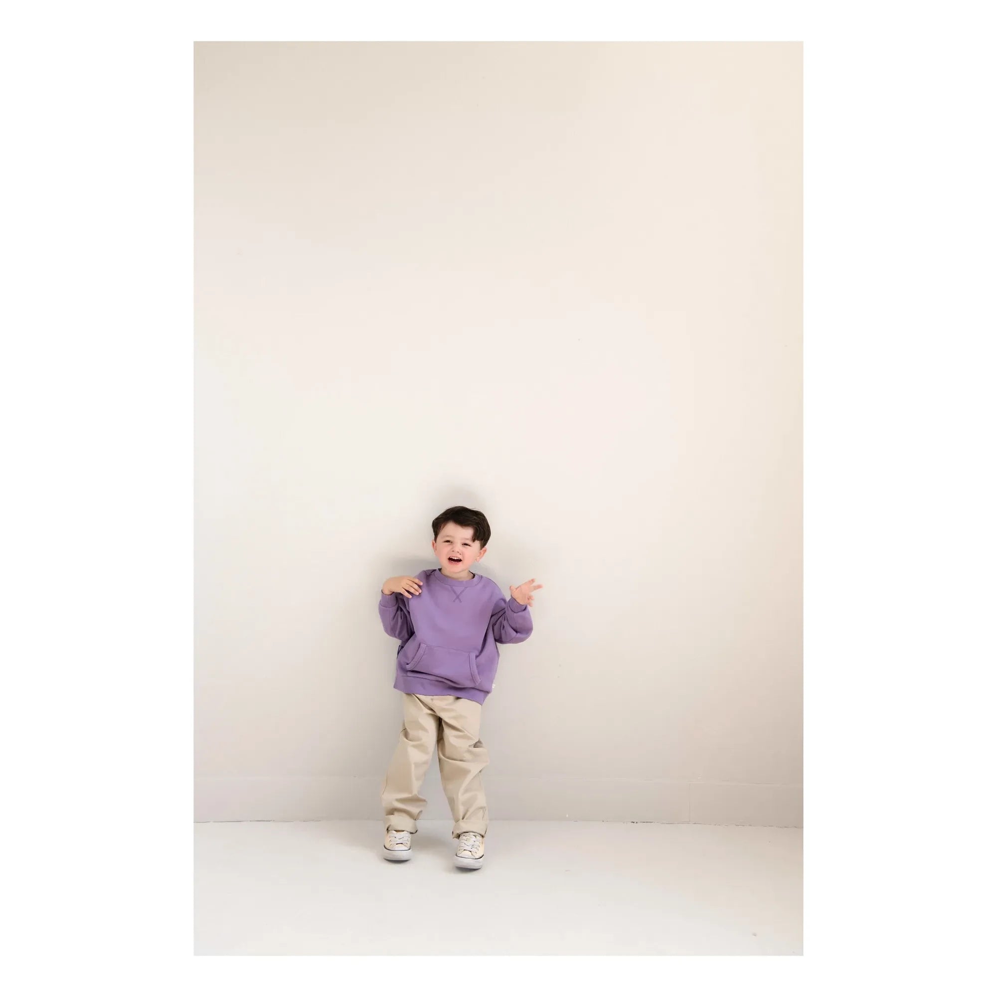 Jenest - Bo On My Way organik pamuk sweatshirt | Mor