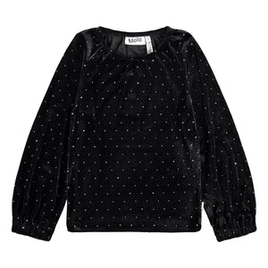 Molo - Rikki Simli Tişört | Siyah