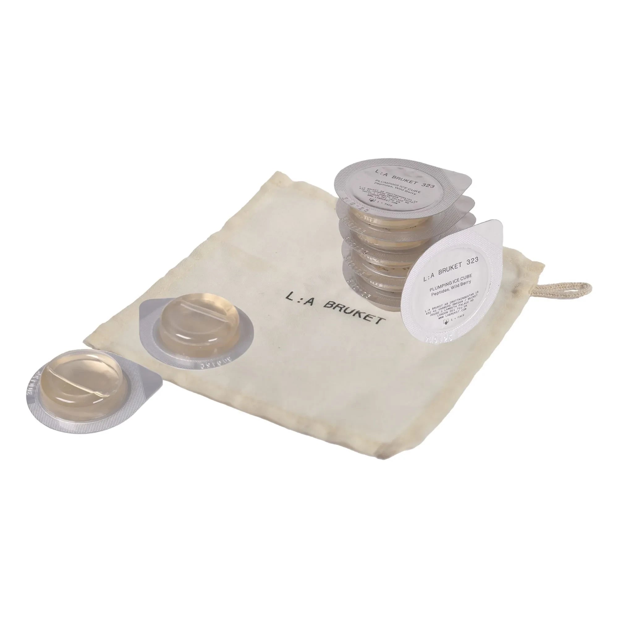L:A BRUKET - Plumping Ice Cubes 323 - 10 Kapseln