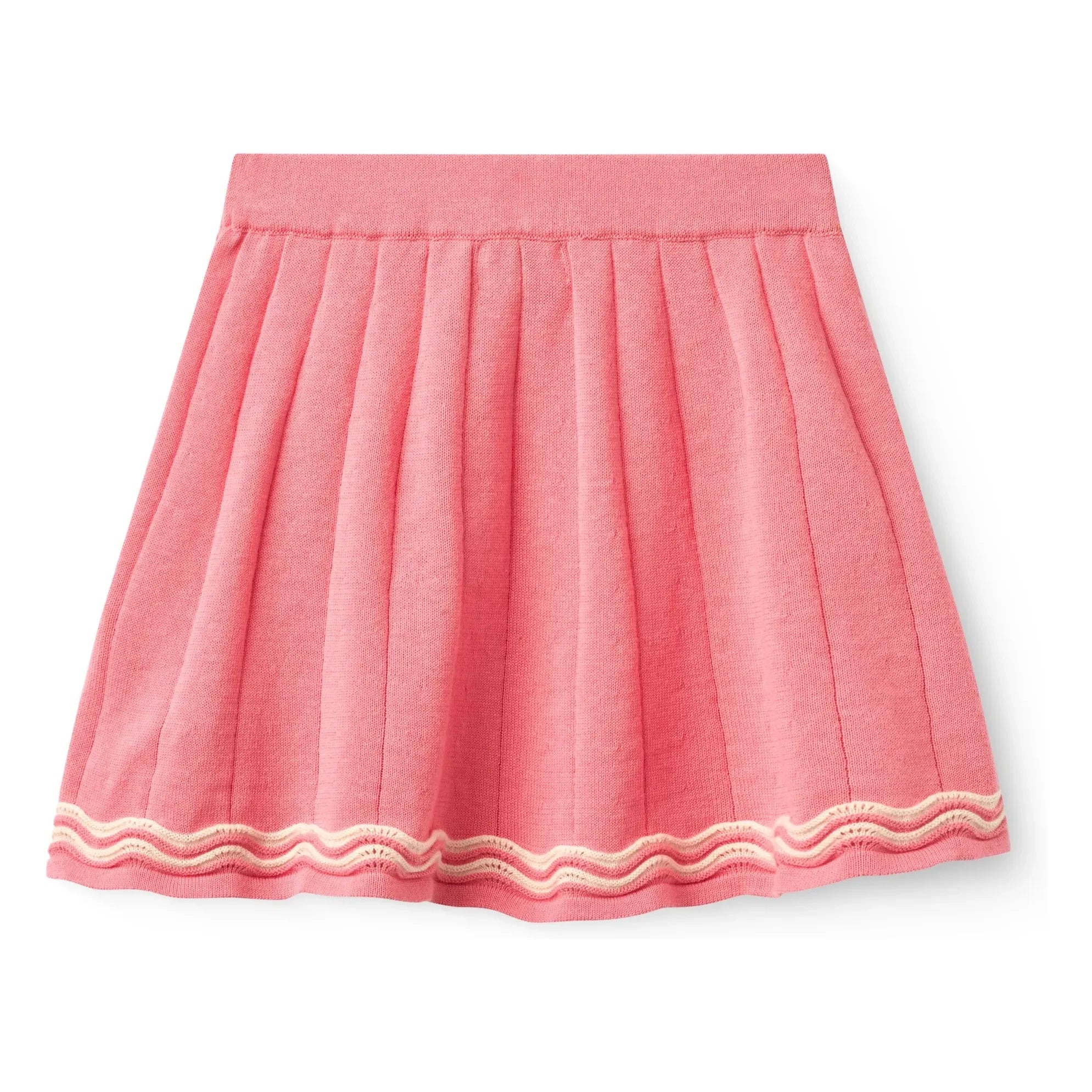 Copenhagen Colors - Tennis Skirt Organic Cotton Knit | Powder Pink